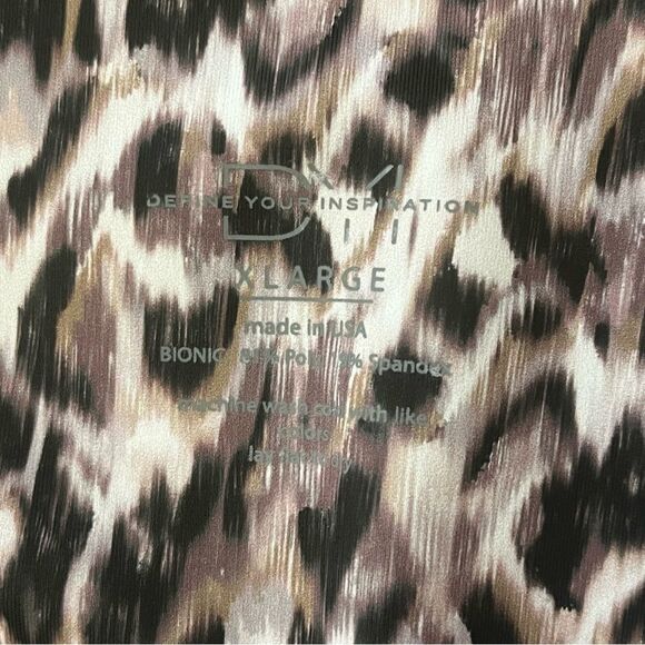 DYI-Define Your Inspiration Animal Print Leggings Size X-Large - Picture 4 of 7